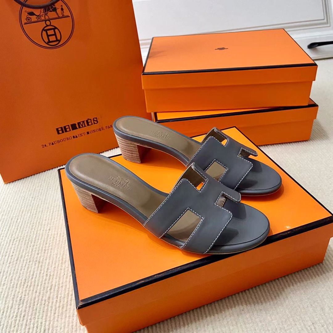 에르메스 올수공 오아시스 슬리퍼 샌들 스위프트 39